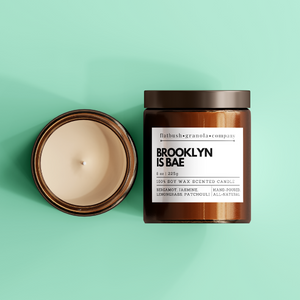 Brooklyn is Bae 100% Soy Wax Candle