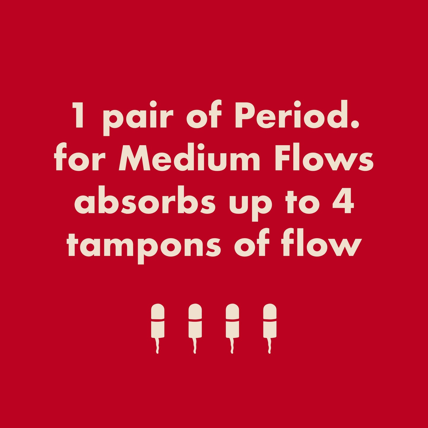 The High Waisted Period. in Microfiber For Medium Flows