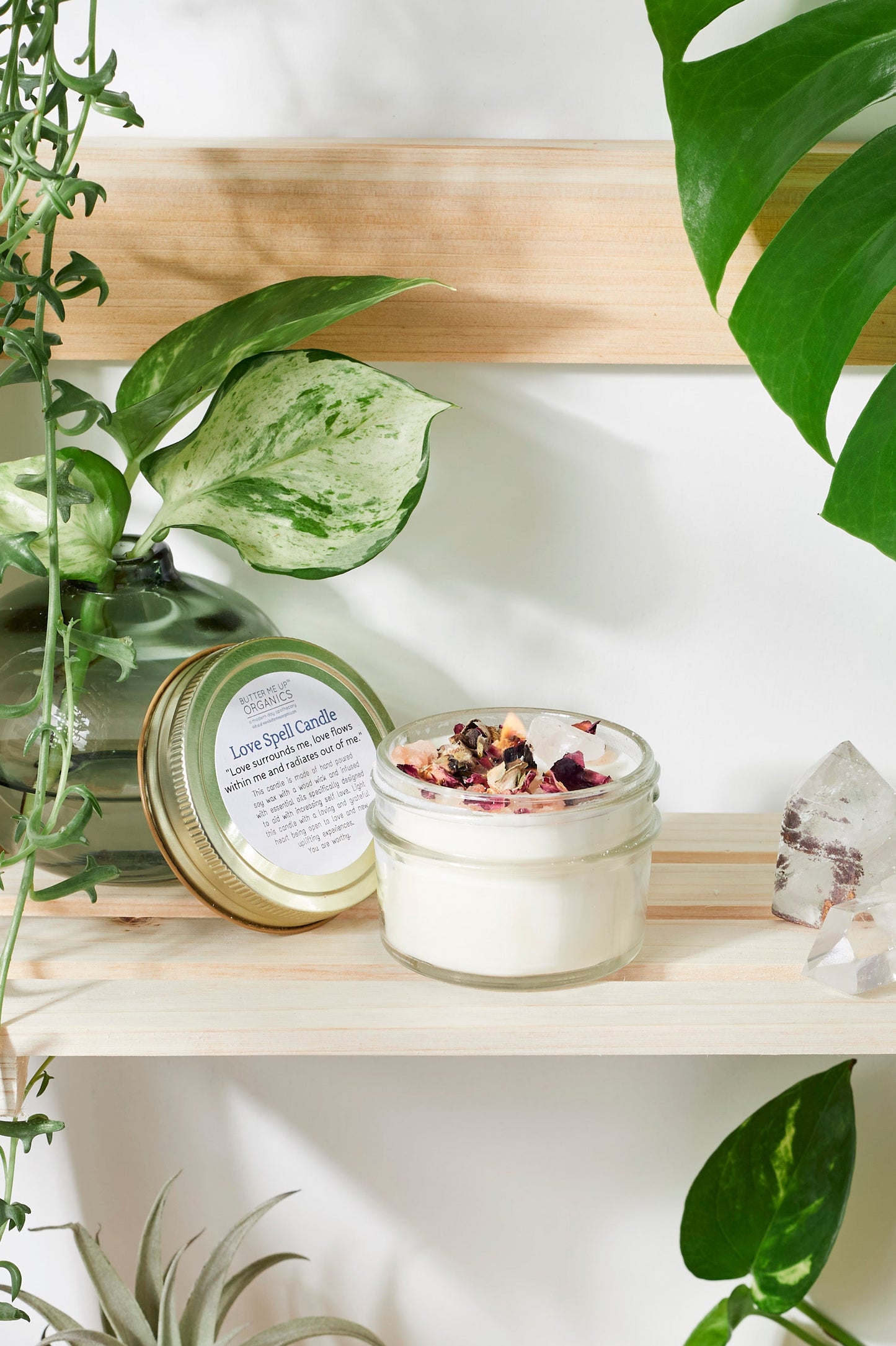 Butter Me Up Organics - Intention Candle (Love)