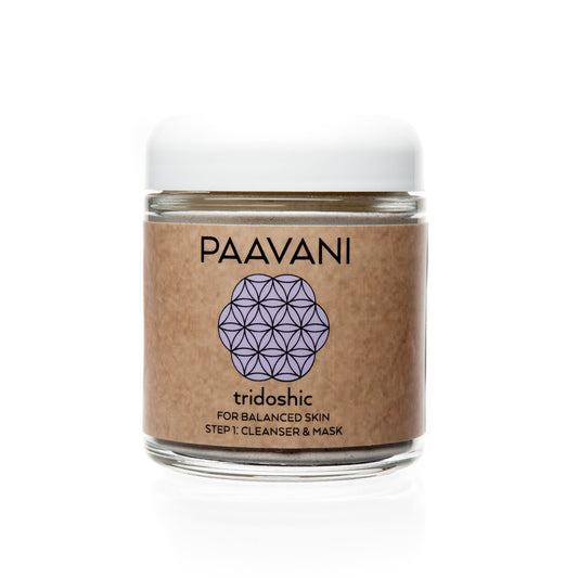 Tridoshic Cleanser & Mask | Ayurvedic Cleansing Grains for Balanced, Radiant Skin