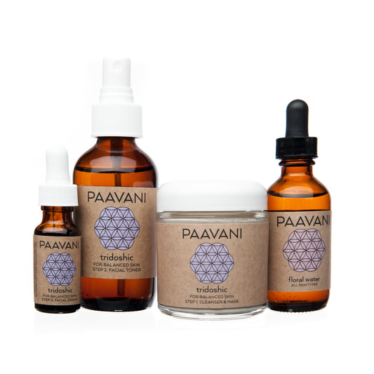Tridoshic Skincare Ritual | Ayurvedic Facial for Balanced to Combination Skin