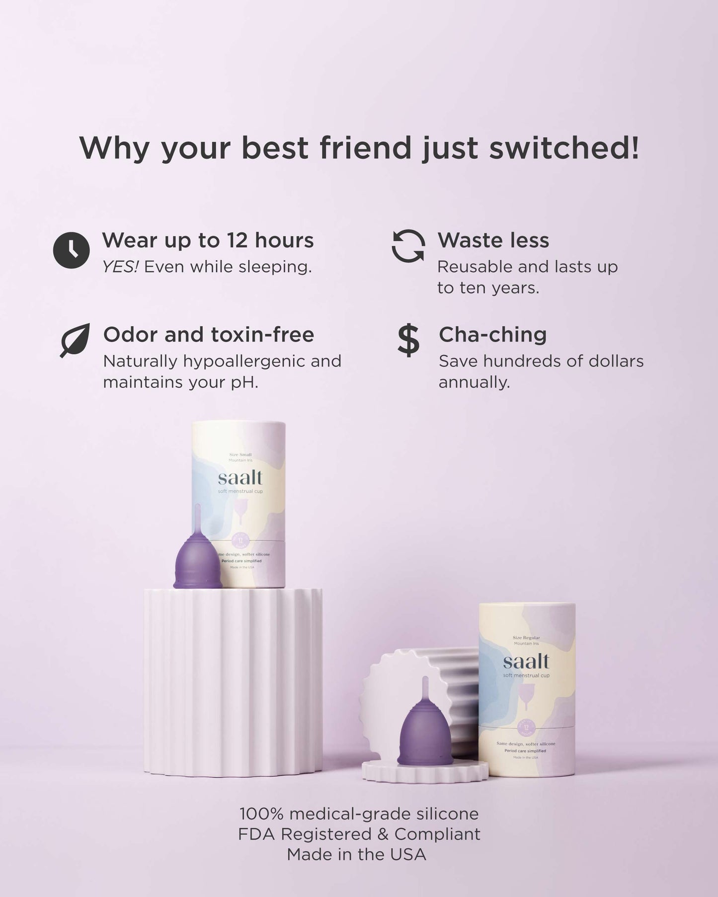 Saalt Soft Cup