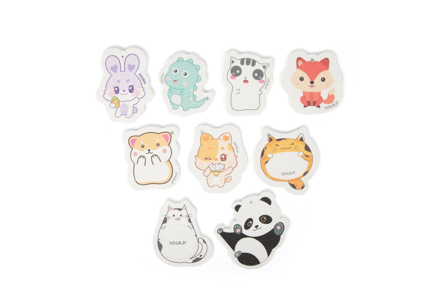 Natural Kid Bath Sponges – Eco-Friendly & Compostable – Fun Animal Shapes