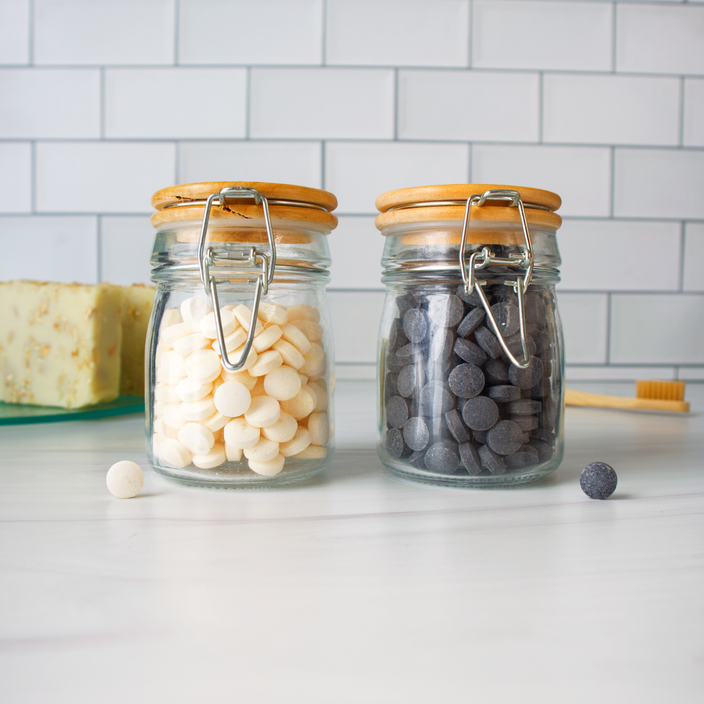 Charcoal MINT Toothpaste Tablets