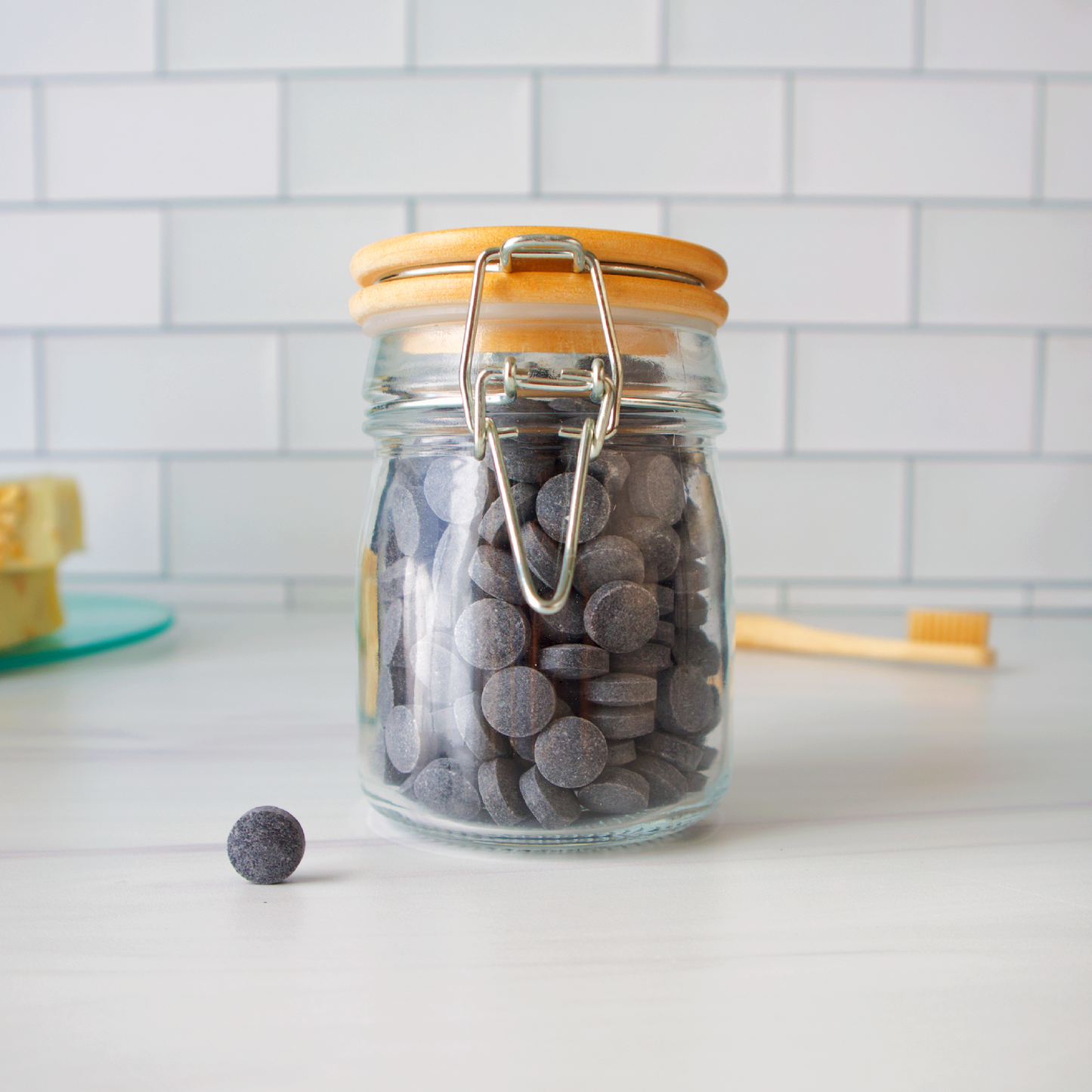 Charcoal MINT Toothpaste Tablets